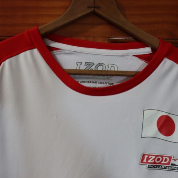 IZOD Indy Car Series PerformX 20th Anniversary Collection Shirt Japan Honda Med - Picture 2 of 11